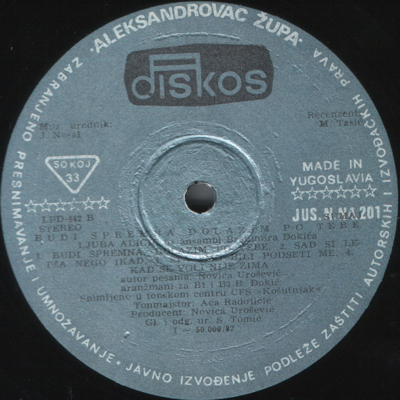 Ljuba Alicic 1982 sB