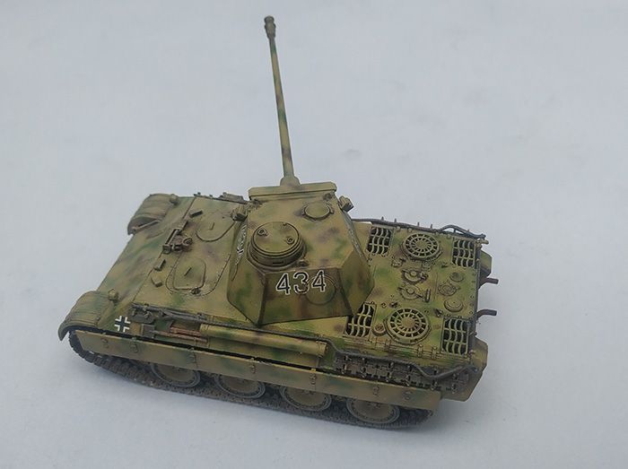Panther Ausf.D, Zvezda, 1/72 IMG-20220625-111525
