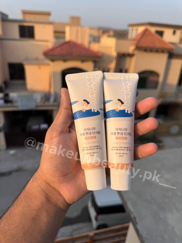 ROUND LAB Birch Juice Moisturizing Tone-Up Sunscreen (1+1 Duo Box ) - image 2