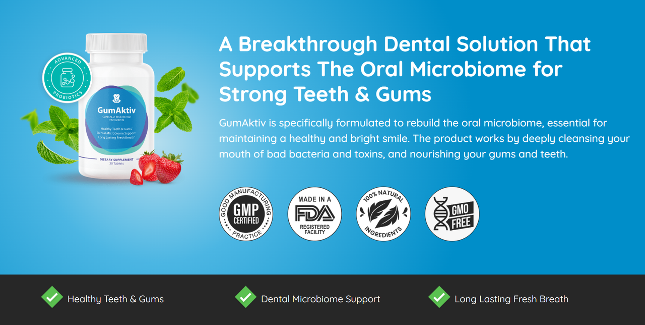 Healthy gums transformation