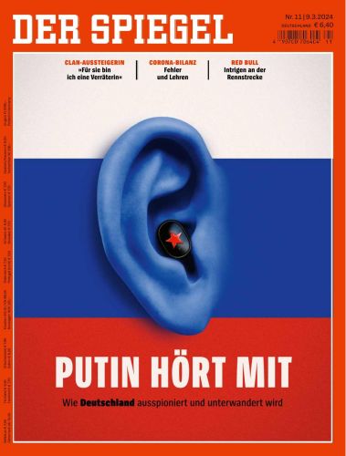 Cover: Der Spiegel Nachrichtenmagazin No 11 vom 09  März 2024