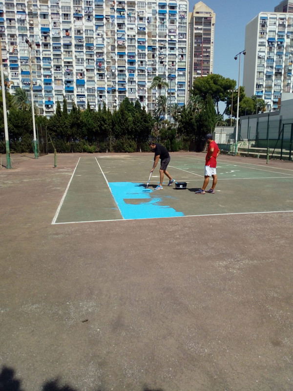 Pista tenis y Jardines 2021 P1