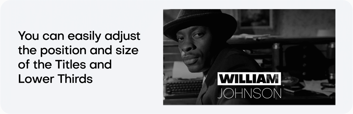 Kinetic Titles and Lower Thirds | for Premiere Pro - 4