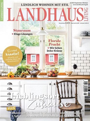 Cover: Landhaus Living –Magazin No 05 2023