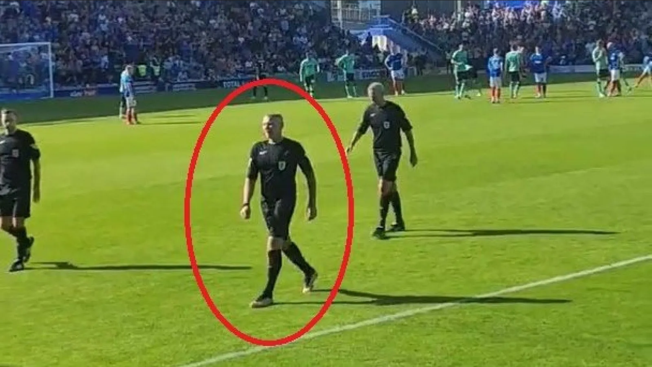 Dos árbitros se lesionan y son reemplazados por un aficionado en Inglaterra