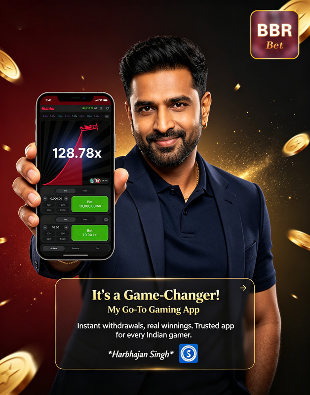Harbhajan Singh recommends BBRBet