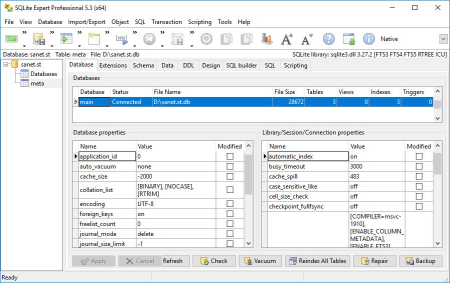 SQLite Expert Professional 5.4.30.574