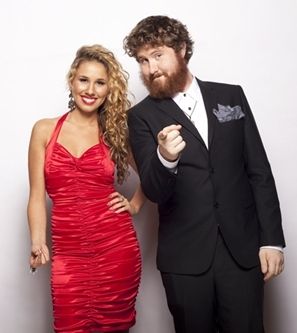 Casey Abrams and Hailey Reinhart