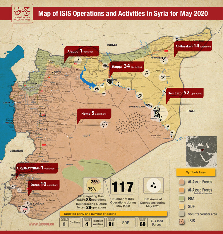 6 Enخريطة النفوذ داعش