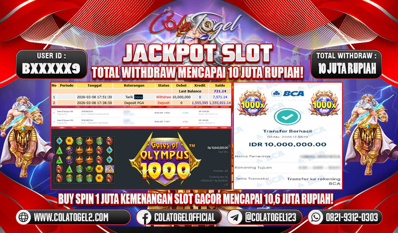 JACKPOT SLOT GACOR!!