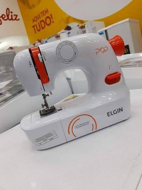 Máquina de Costura Elgin POP BL-1009 Portátil – Eletrônica 9 Pontos