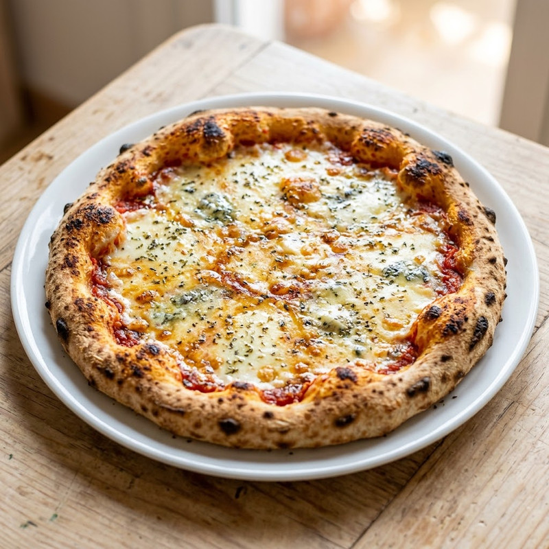 Pizza Cuatro Quesos (33 Cm.)