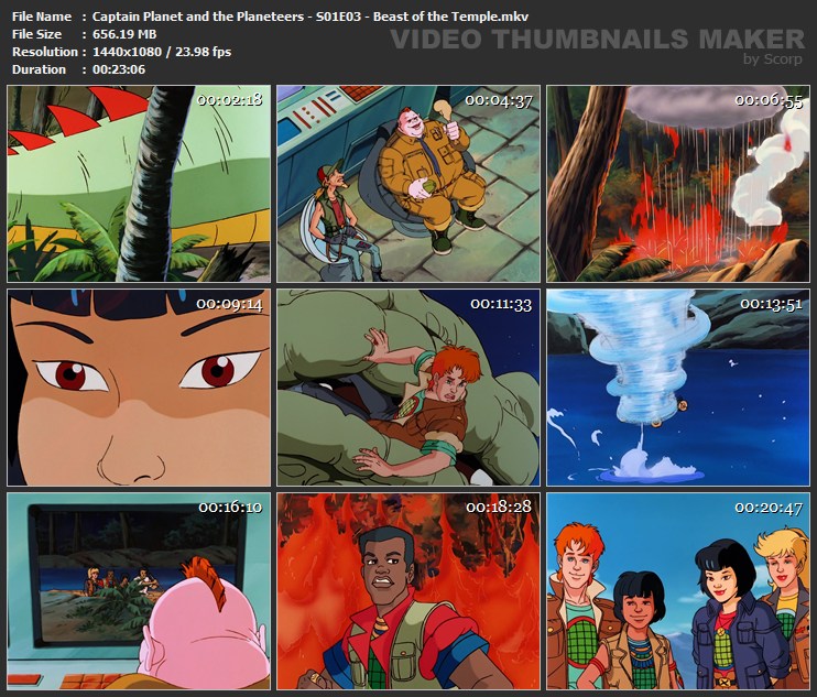 Captain Planet and the Planeteers - S01E03 - Beast of the Temple.mkv