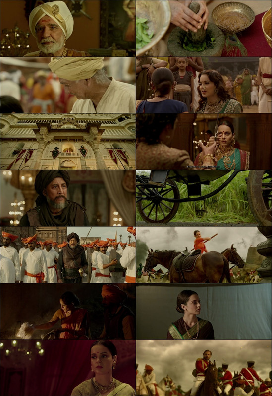 Manikarnika: The Queen of Jhansi (2019) 1080p | 720p | 480p BluRay [Hindi (हिन्दी)] DD5.1 ESub