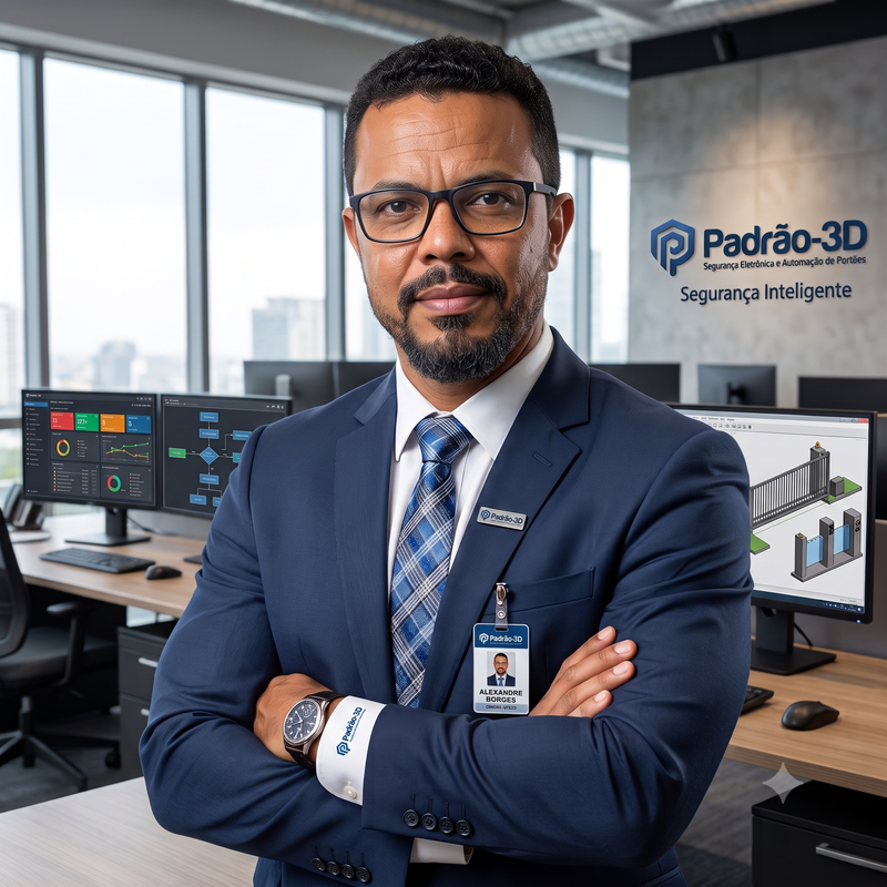 Alexandre 3D - Gestor Técnico de Portão Eletrônico RJ
