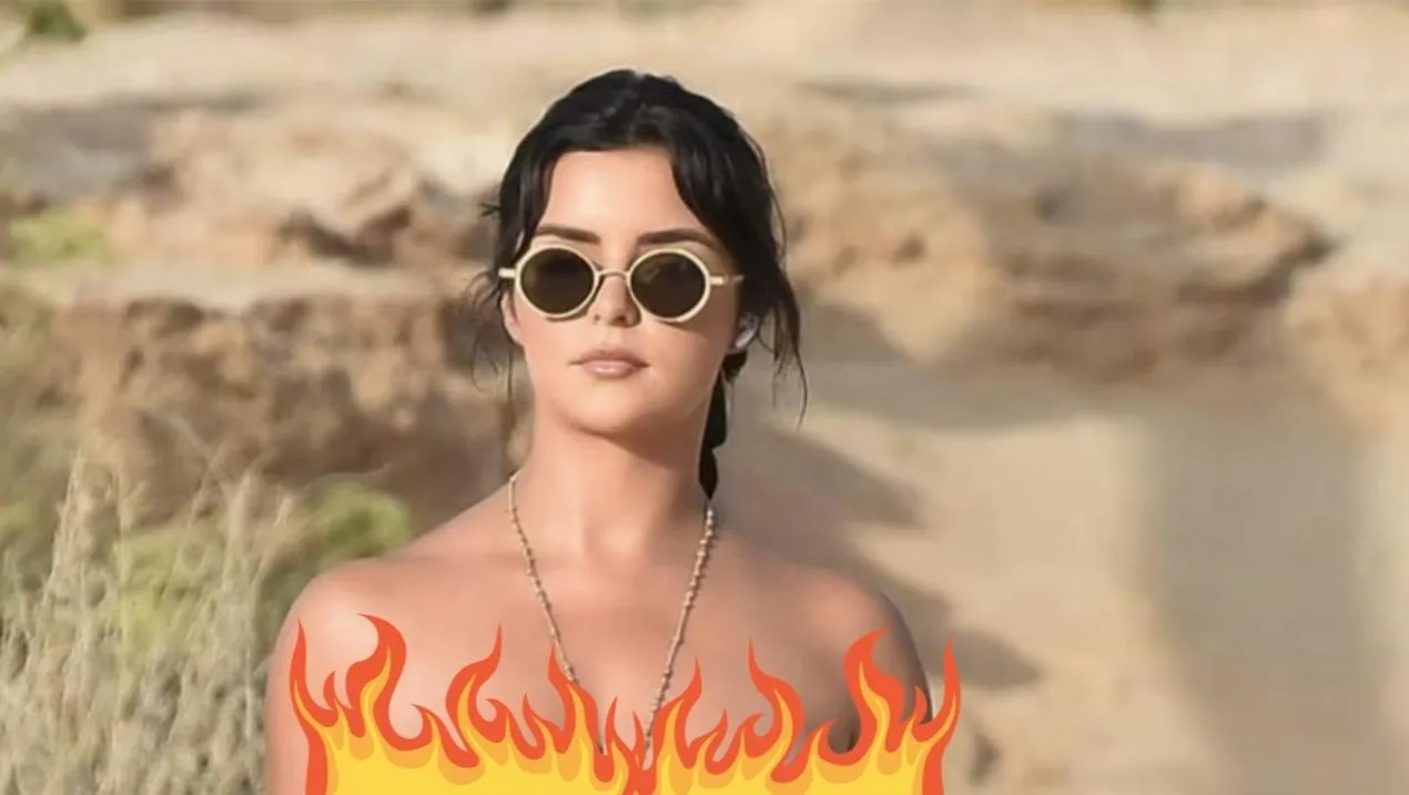 Demi Rose lo enseña todo desde la playa, así reta a la censura de Instagram