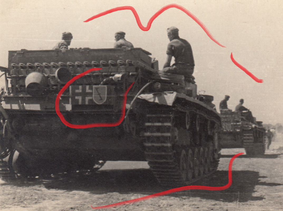 Soldat Panzer Tank Sturmgeschütz Kennung Wappen Einsatz Rußland