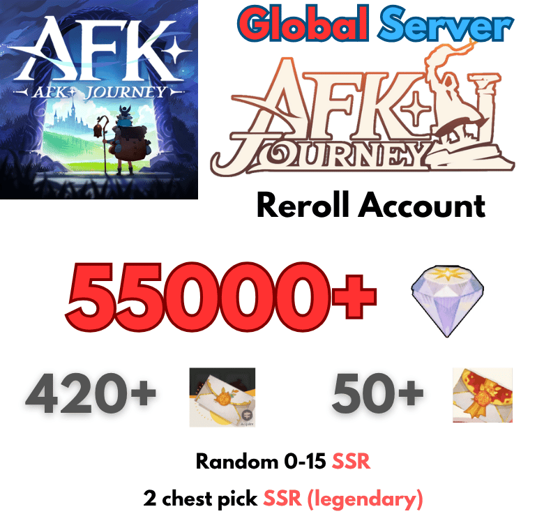[Global] AFK Journey Reroll Account