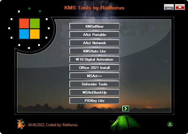 Ratiborus KMS Tools 01.08.2022 Portable