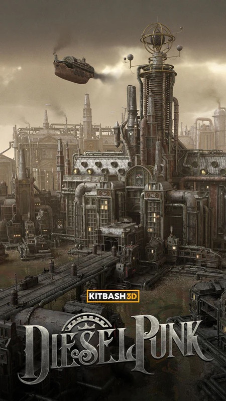 Kitbash3D - DieselPunk