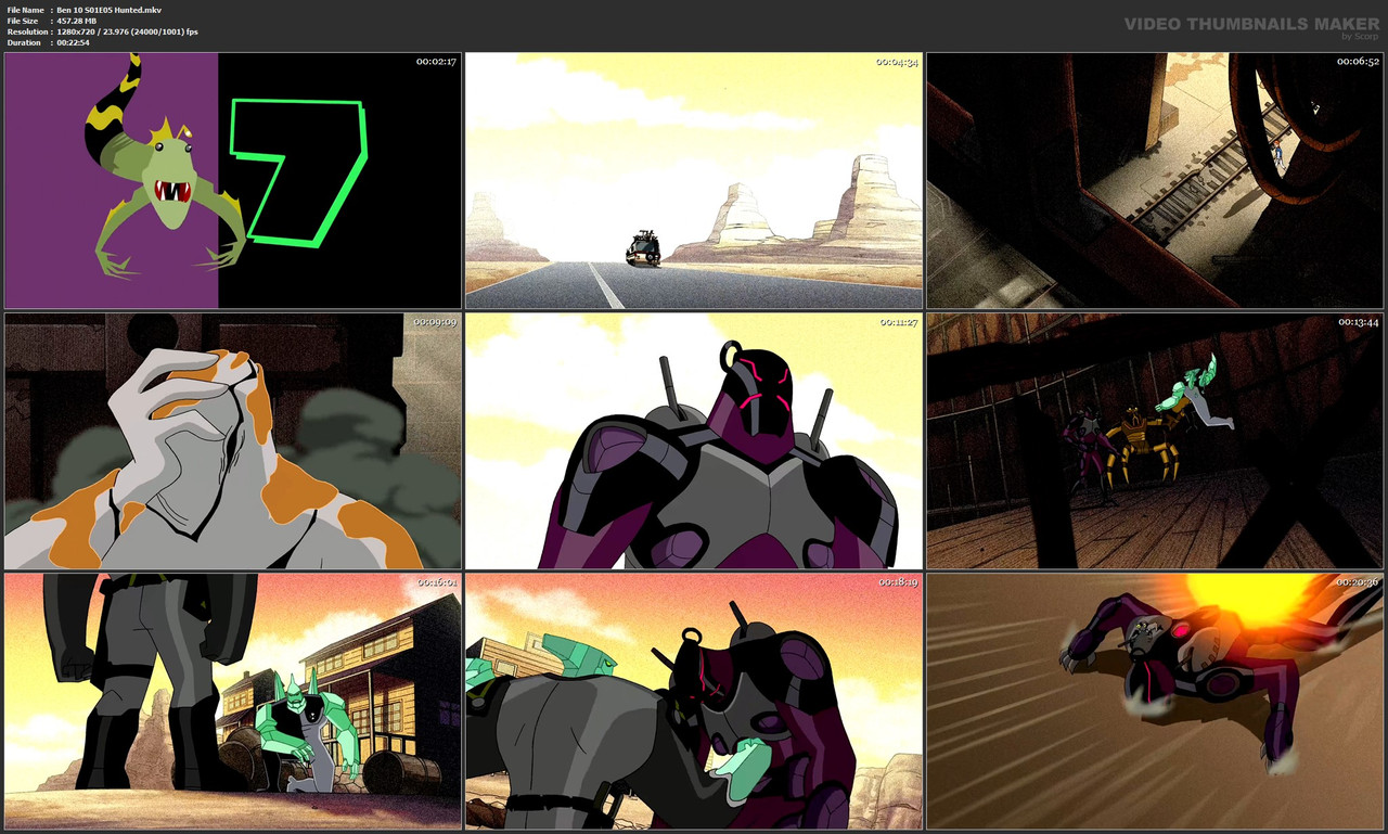 Ben 10 S01E05 Hunted.mkv