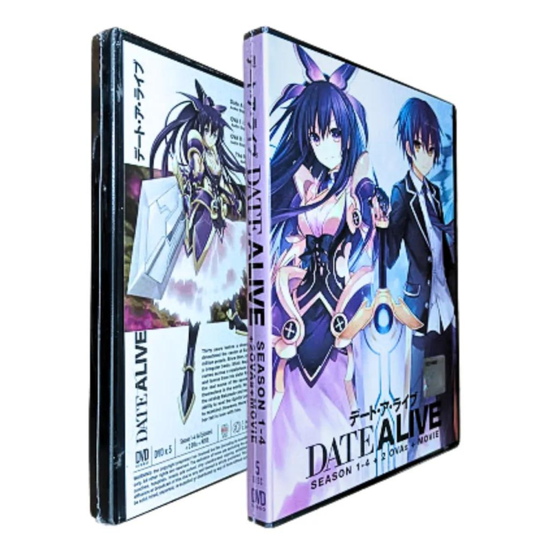 DATE A LIVE SEASON 1-4 ANIME Complete Collection DVD (English Dub