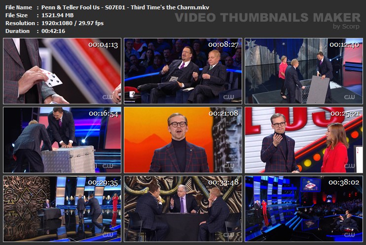 Penn & Teller Fool Us - S07E01 - Third Time's the Charm.mkv
