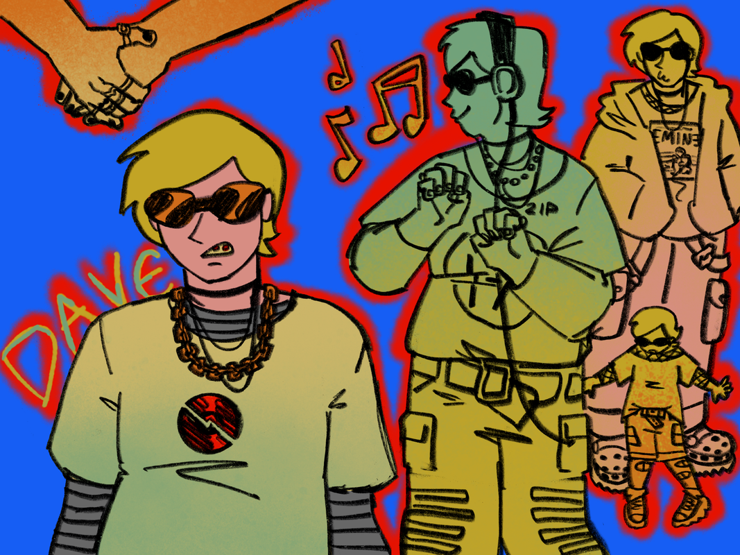 I drew the beta kids in my style!! : r/homestuck