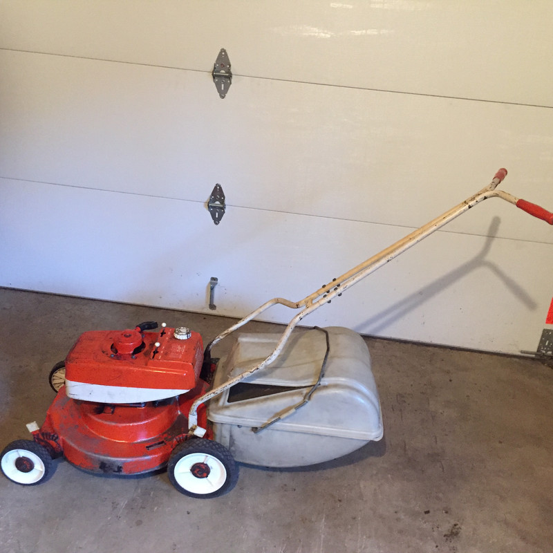 1960 Jacobsen 18" TurboVac rotary mower Lawn Care Forum