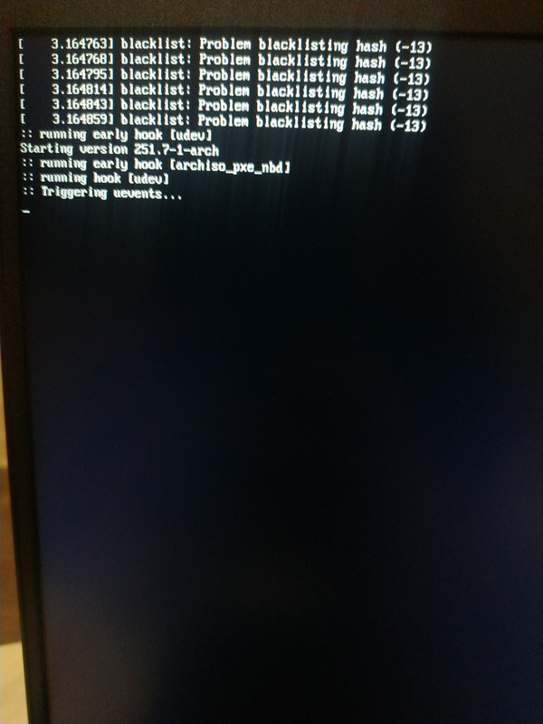 Can't boot into official Arch linux installation system / Installation / Arch  Linux Forums