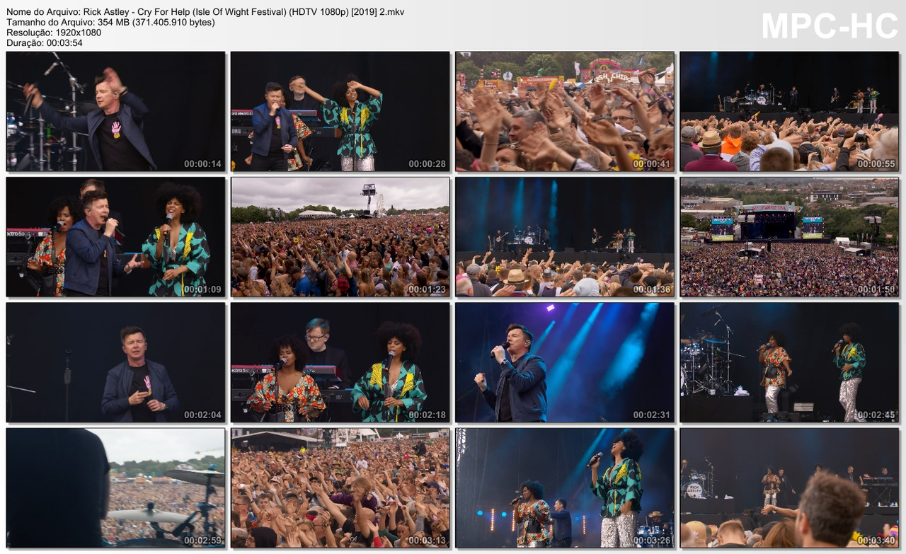 Rick Astley - Cry For Help (Isle Of Wight Festival) (HDTV 1080p) [2019]