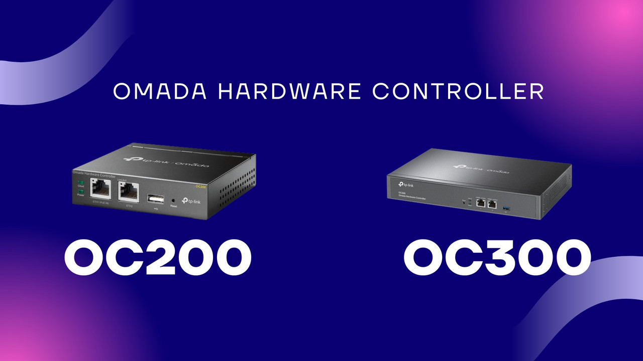 Ilustrasi perangkat jaringan TP-Link Omada SDN yang terhubung secara terpusat melalui cloud controller