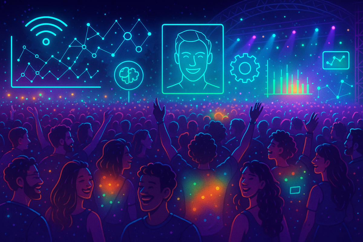 Eventos Inteligentes: Como a IA Está Hackeando Shows, Feiras e Conferências Para Virar Experiências Sob Medida