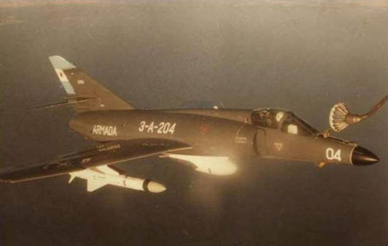 Argentina  Súper Etendard 2-A-203 y 2-A-204