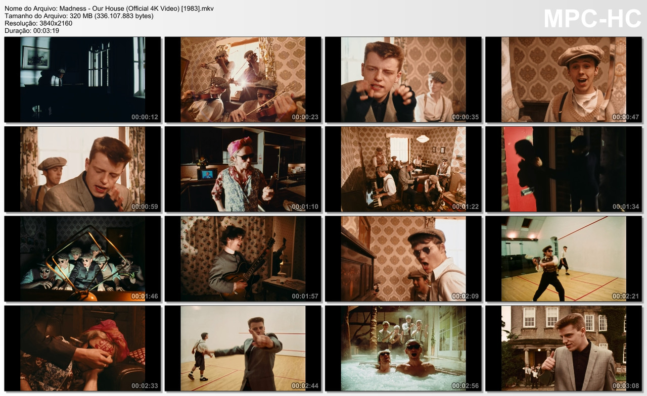 Madness - Our House (Official 4K Video 2160k) [1983]