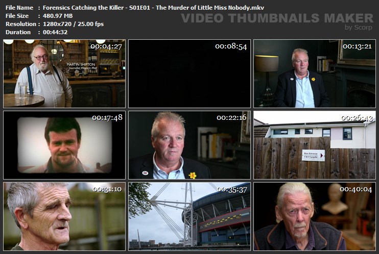 Forensics Catching the Killer - S01E01 - The Murder of Little Miss Nobody.mkv