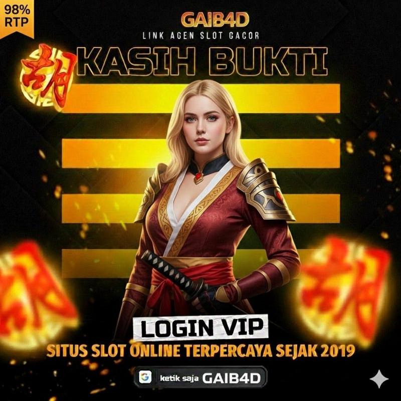 GAIB4D | Agen Slot Gacor & Situs toto Togel Online 4D Paling Seru