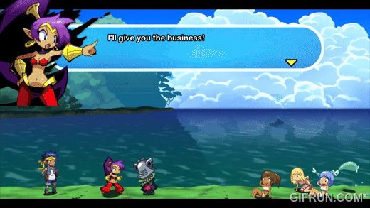 Shantae-vs-Techno-Baren.gif