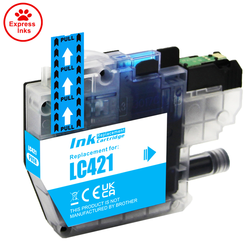 LOTE DE CARTUCHOS DE TINTA LC421XL aptos para Brother DCP-J1050DW J1140DW MFC-J1010DW - Imagen 12 de 18
