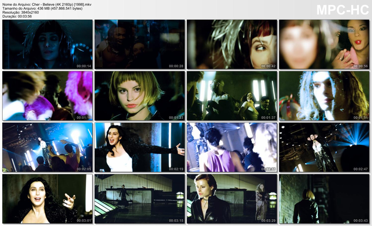 Cher - Believe (Official Music Video 4K 2160p) [1998]