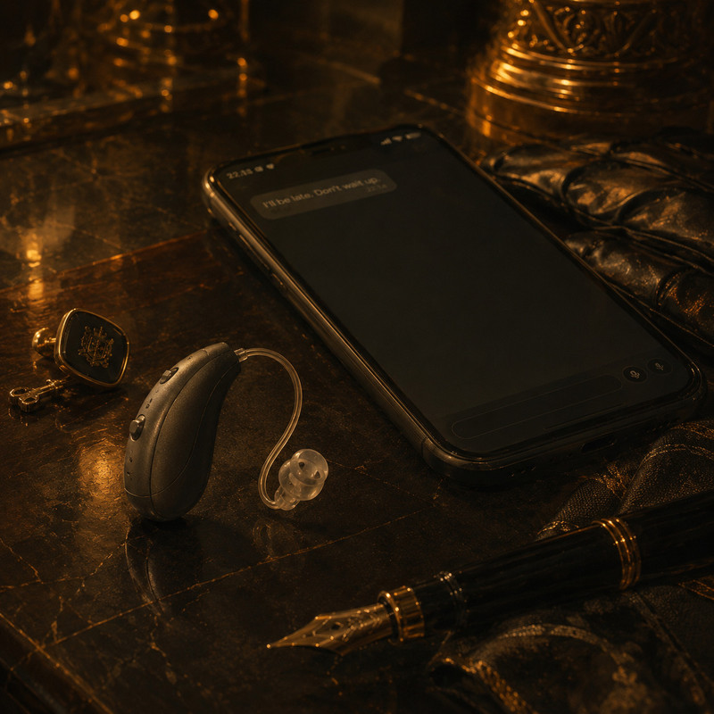 Hearing aid and mobile phone