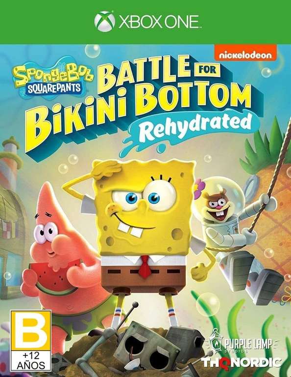GAMIVO SpongeBob SquarePants: Battle for Bikini Bottom - Rehydrated Argentina para Xbox One 
