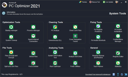 Asmwsoft PC Optimizer 2022 v12.50.3246