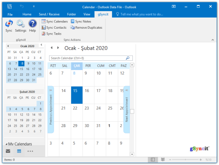 gSyncit for Microsoft Outlook 5.5.197 gSyncit for Microsoft Outlook 5.5.197