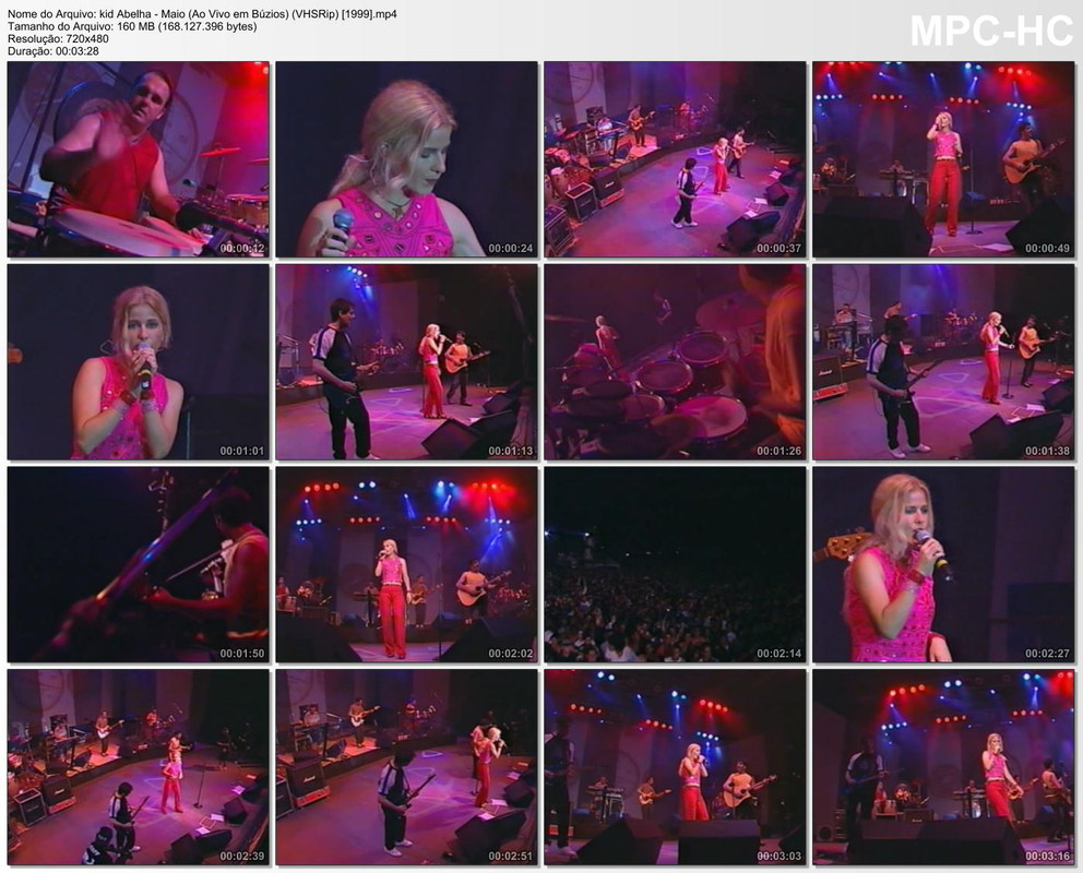 kid Abelha - Maio (Ao Vivo em Búzios) (VHSRip) [1999]