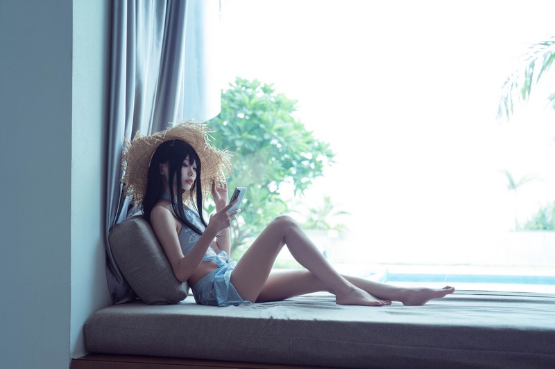 艾西Aiwest 永劫无间顾清寒Cosplay写真图集 游戏角色高清美图 18P (183M)插图6