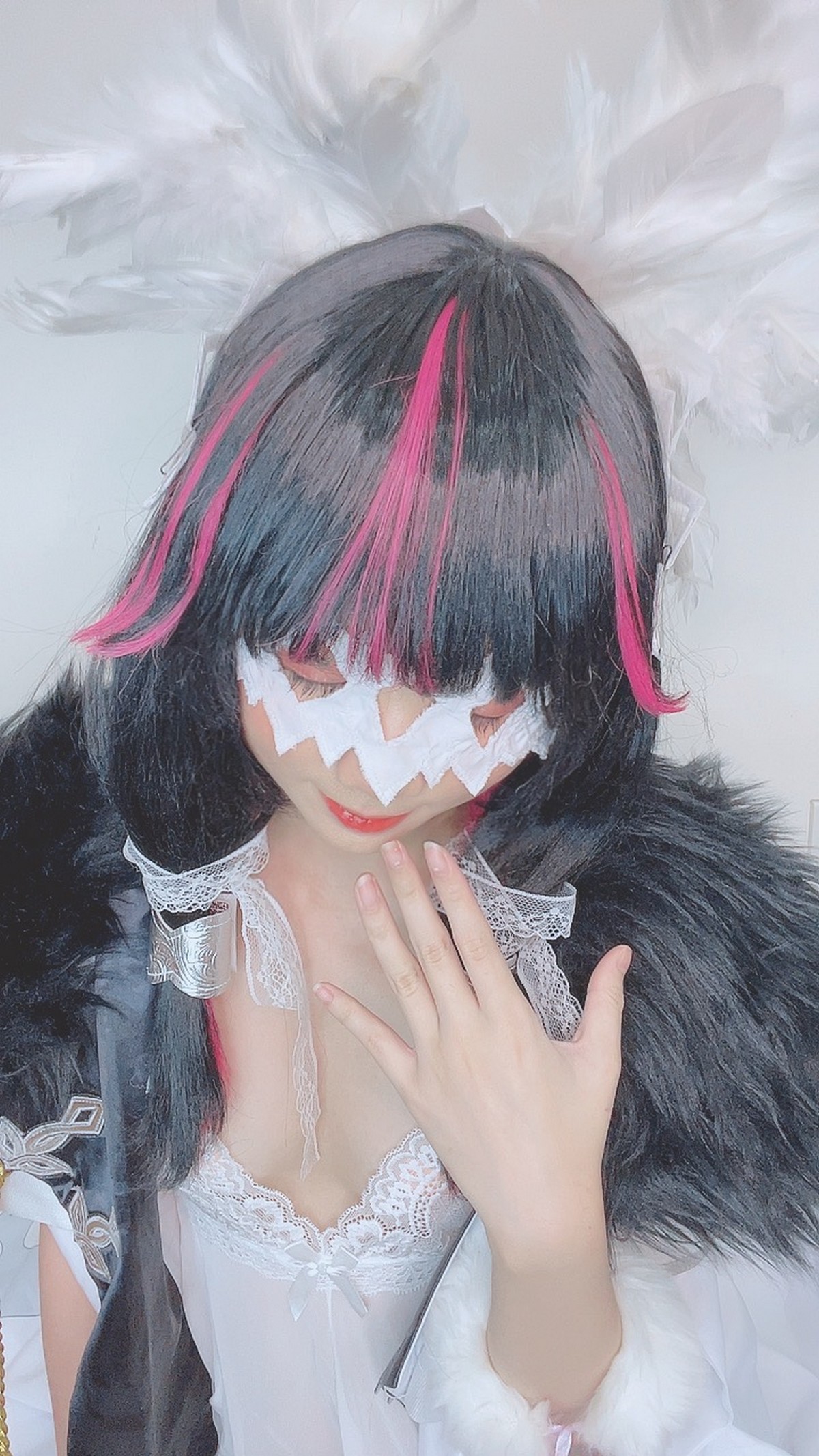 PoppaChan Columbina Cosplay Set (Genshin Impact Fatui) – 146 Photos 346MB插图5