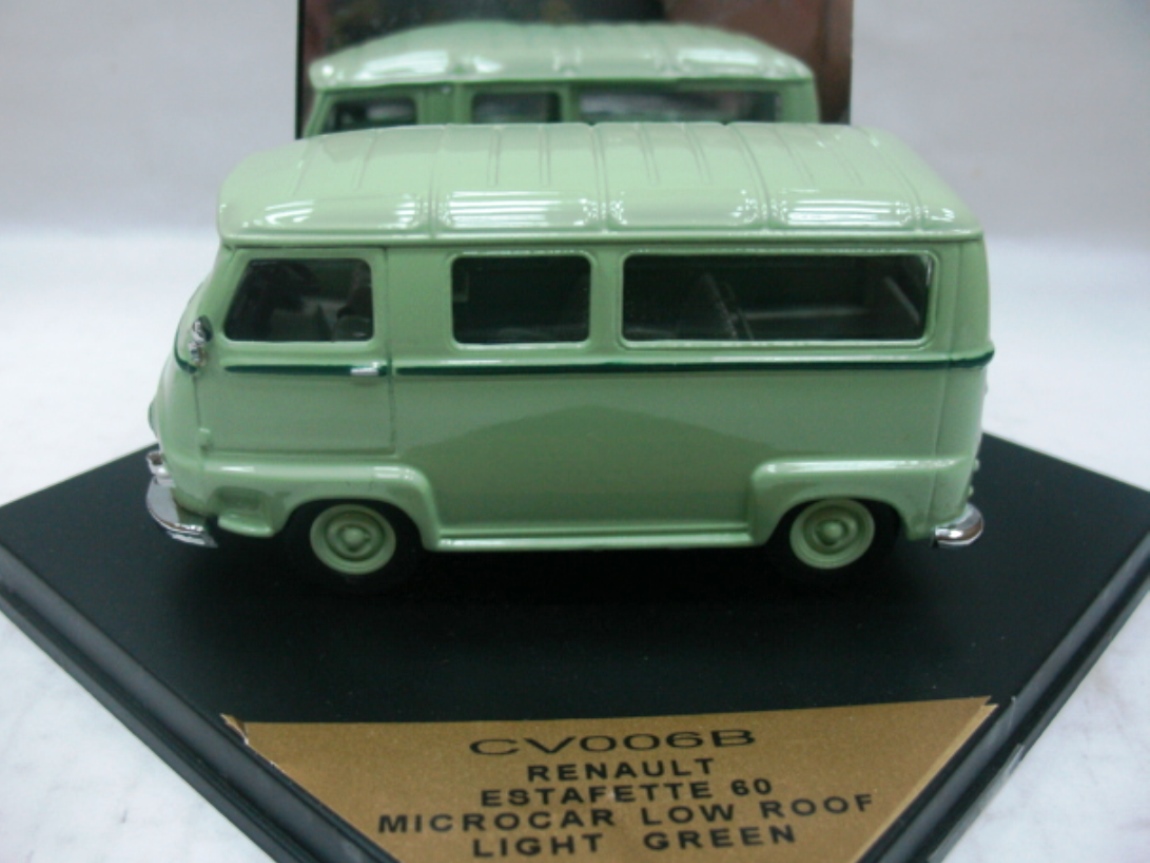 WOW EXTREMELY RARE Renault Estafette 60 Mini Bus 1959 Pastel Green