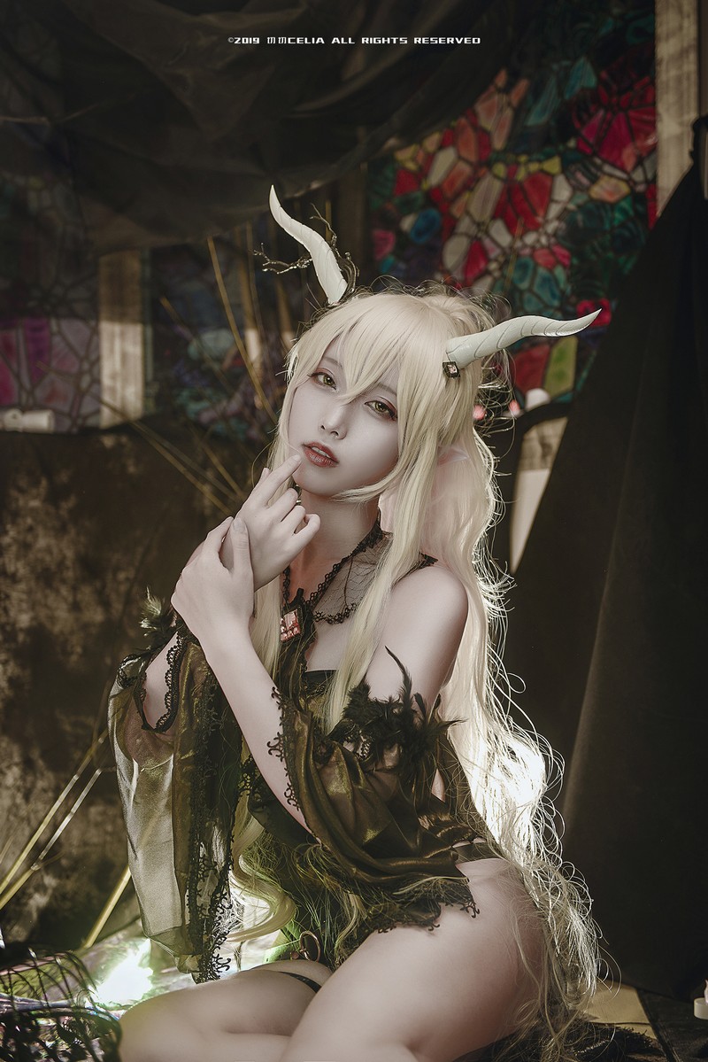 切切Celia 闪灵 Shining Cosplay 明日方舟 写真 12P插图5