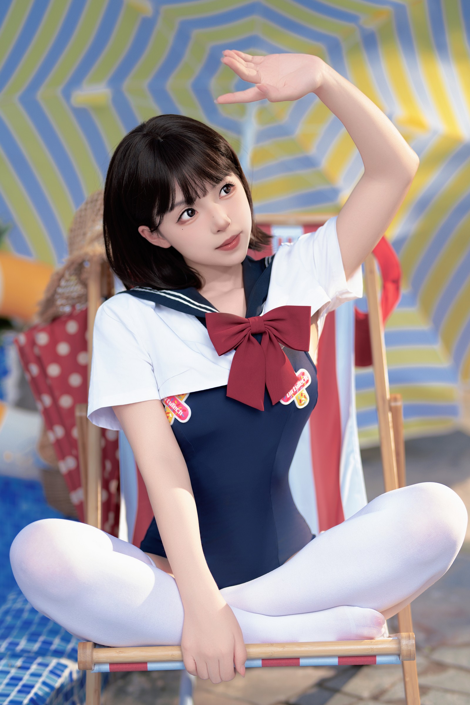 Bangni邦尼 – 反差 JK 泳装 Cosplay 写真集（97P-7V-841.3MB）插图5